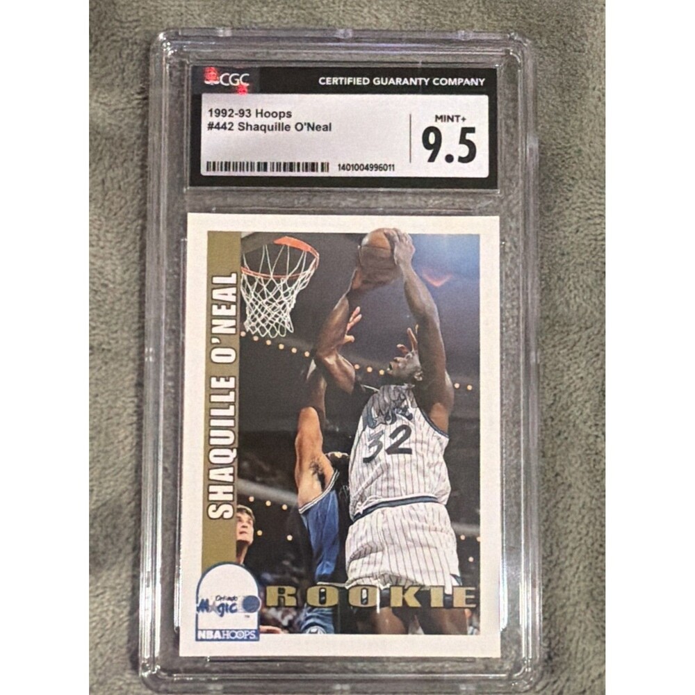 1992-93 NBA Hoops - Rookie Shaquille O'Neal #442 (RC)